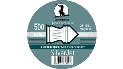 David Nickerson Silver Jet .22 Tin of 500